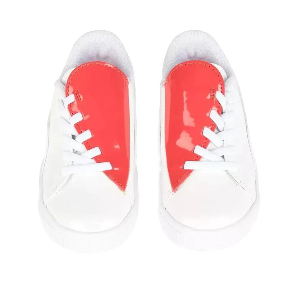 Buty PUMA Basket Crush Patent Białe 3/5
