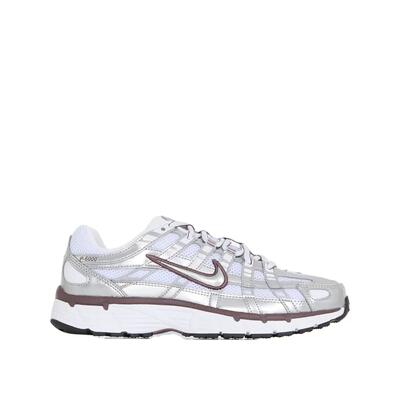 Nike p-6000 schoenen wit/tatoeage-metallisch zilver-zwart