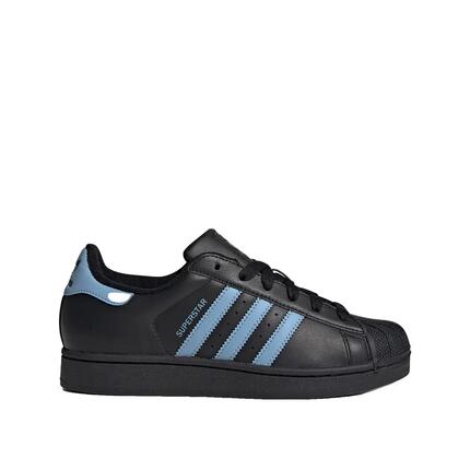 Chaussures adidas Superstar II Noir/Ash Blue