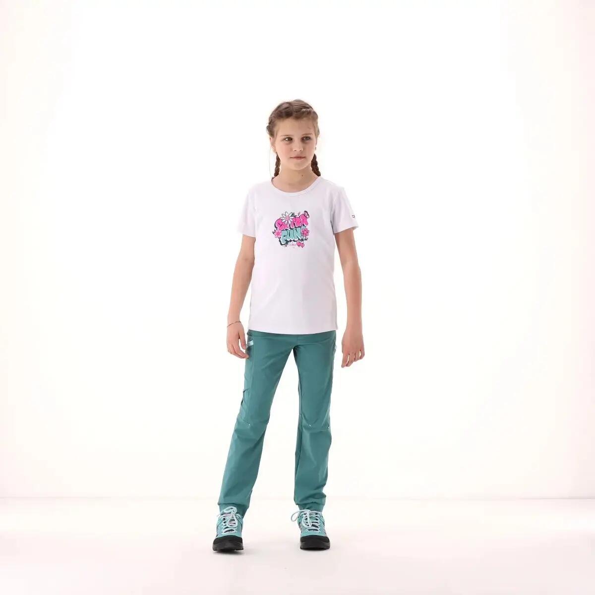 T-shirt techniek bedrukt meisje CMP 2/5