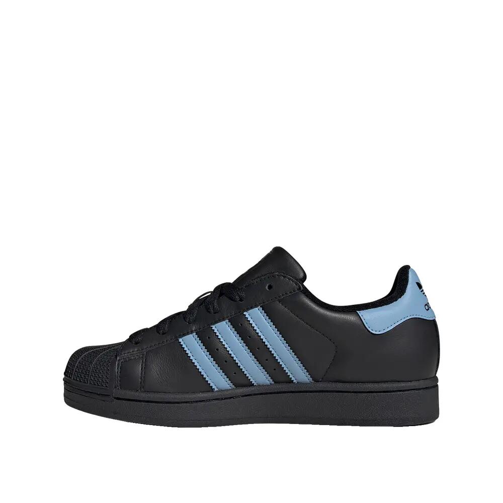 Chaussures adidas Superstar II Noir/Ash Blue 2/10