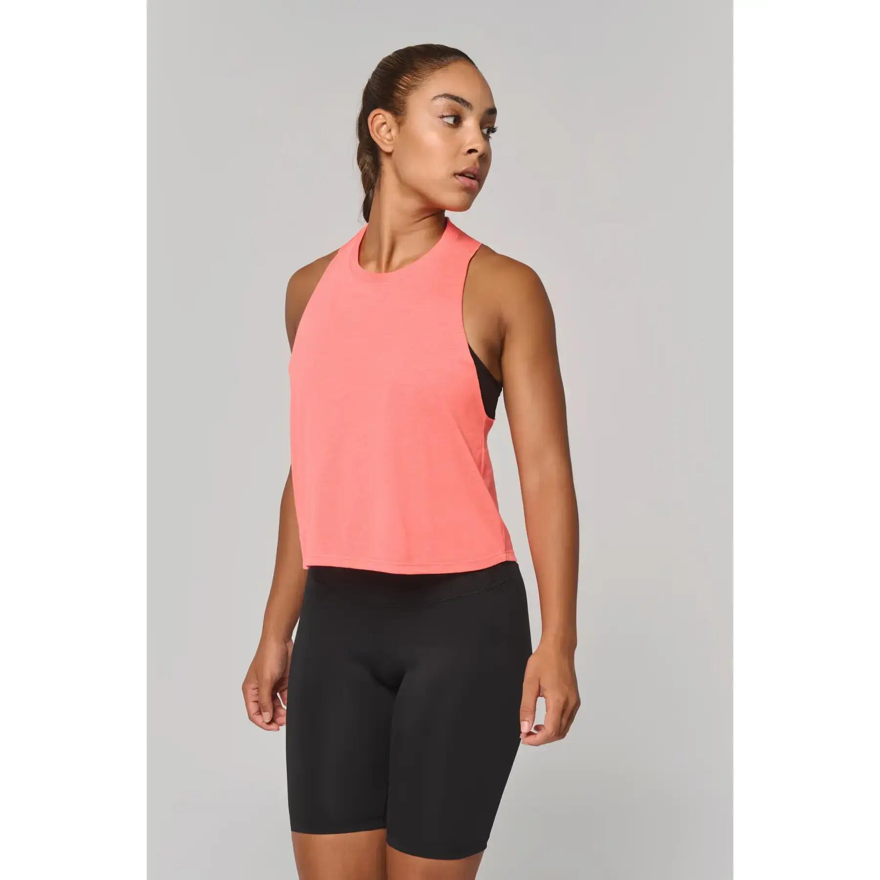 Crop-Top Damen Proact Triblend 2/5