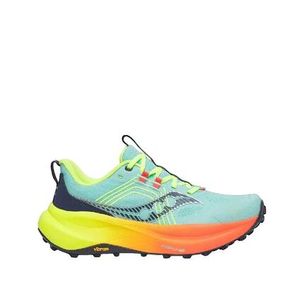 Zapatillas de trail Saucony Xodus Ultra 4 Azul/Naranja/Amarillo