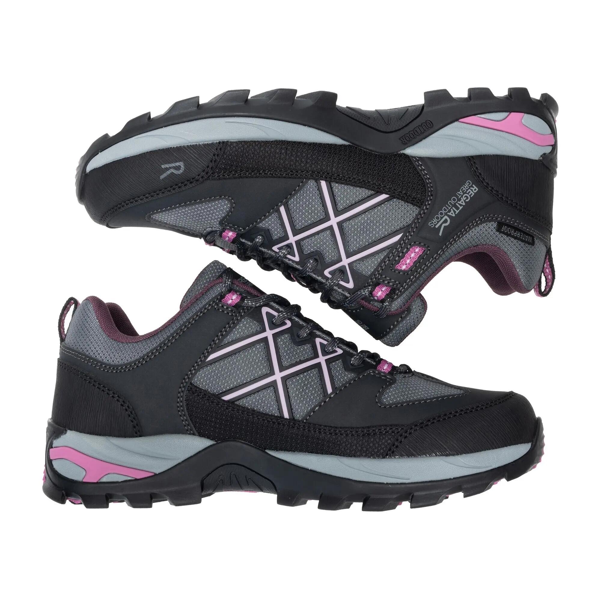 Zapatillas de Senderismo Samaris III para Mujer Ceniza, Violeta 7/7