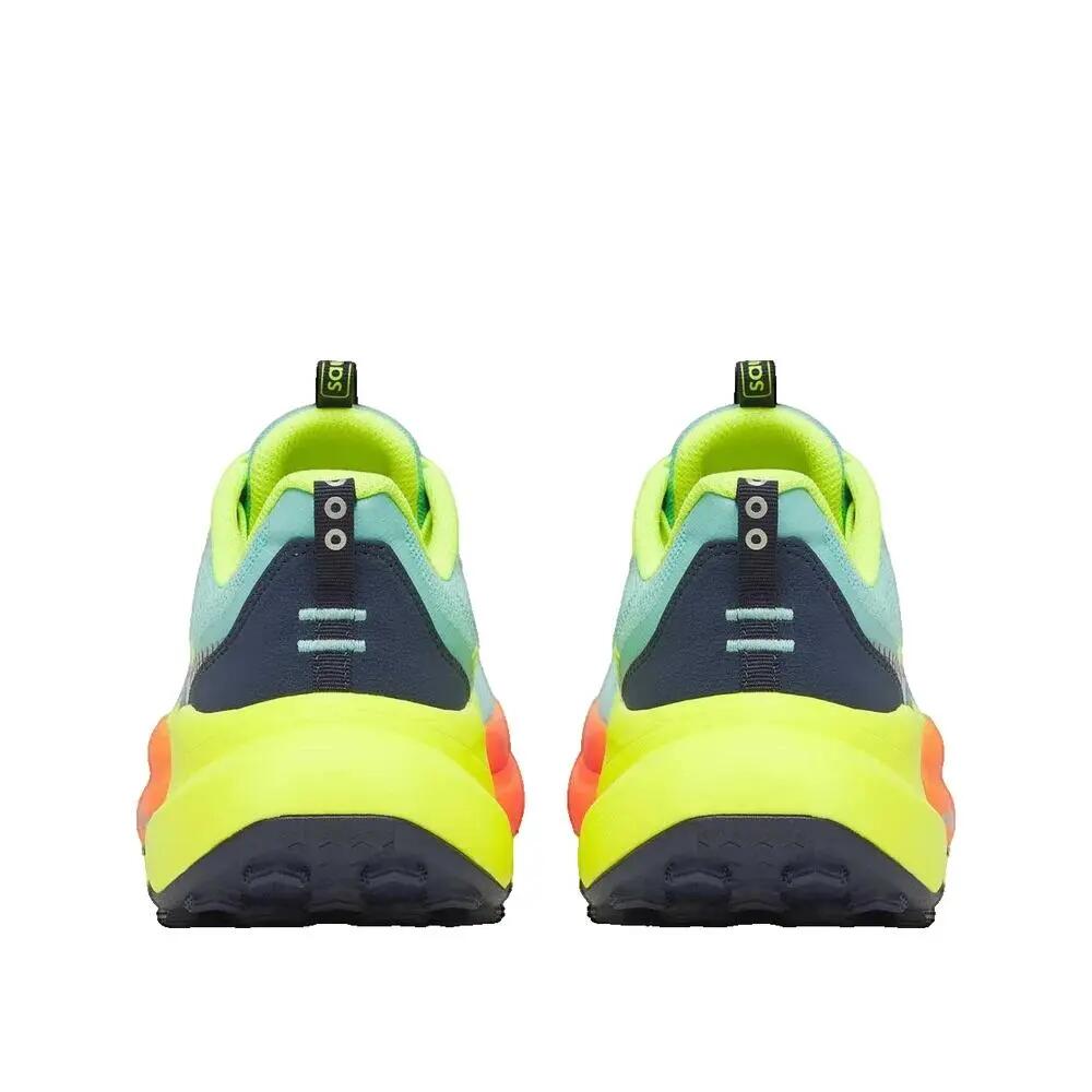 Trail-Schuhe Saucony Xodus Ultra 4 Blau/Orange/Gelb 4/6