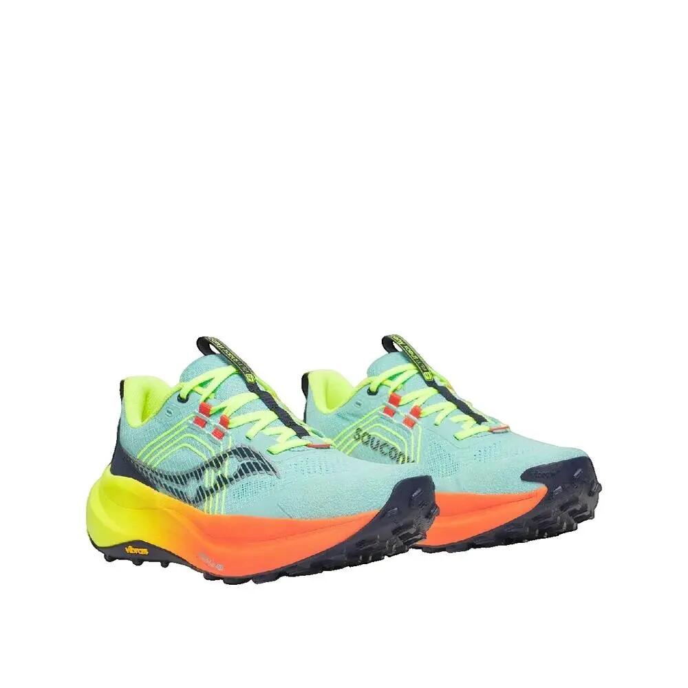 Trail-Schuhe Saucony Xodus Ultra 4 Blau/Orange/Gelb 2/6
