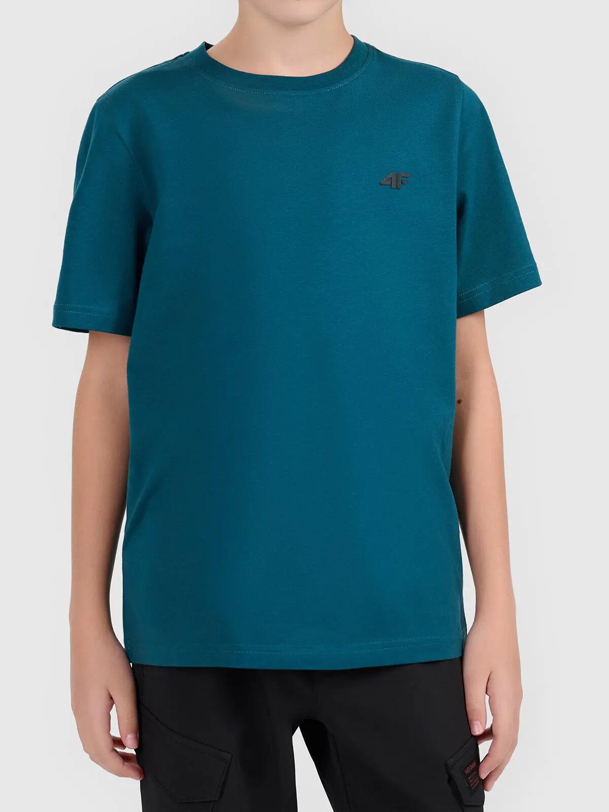 T-shirt bawełniany chłopięcy 4F 4FJWAW26TTSHM3507 5/5