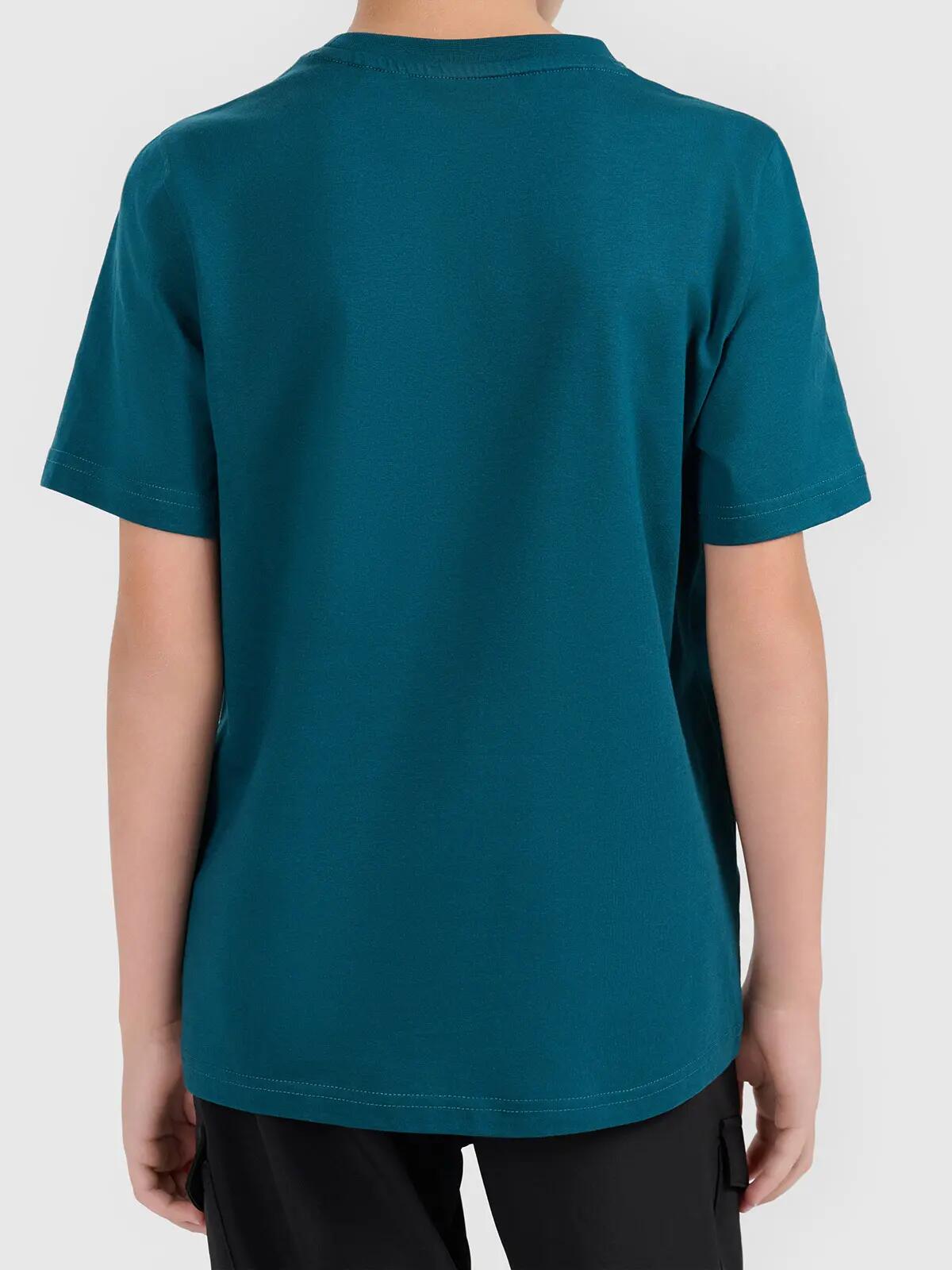 T-shirt bawełniany chłopięcy 4F 4FJWAW26TTSHM3507 4/5