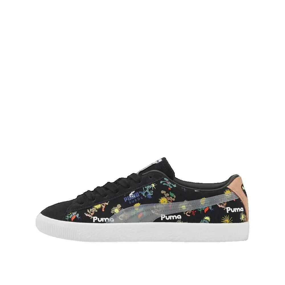 Scarpe PUMA Suede VTG Stampate Nero 3/3