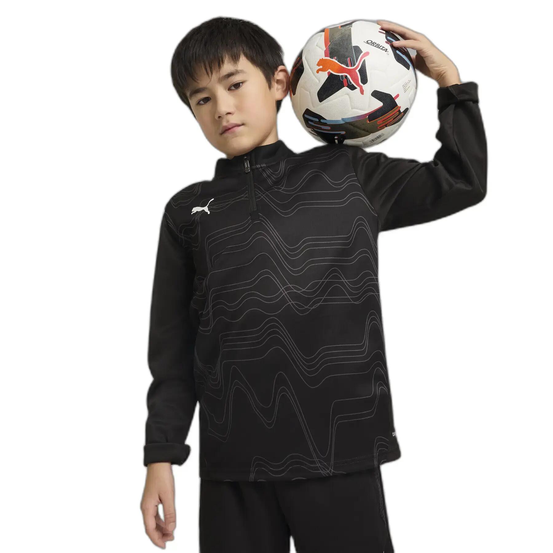 Sudadera de entrenamiento infantil Puma Team Goal Graphic 2/6