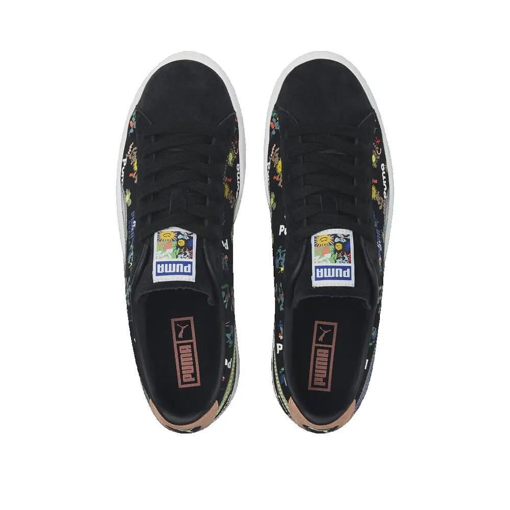Scarpe PUMA Suede VTG Stampate Nero 2/3
