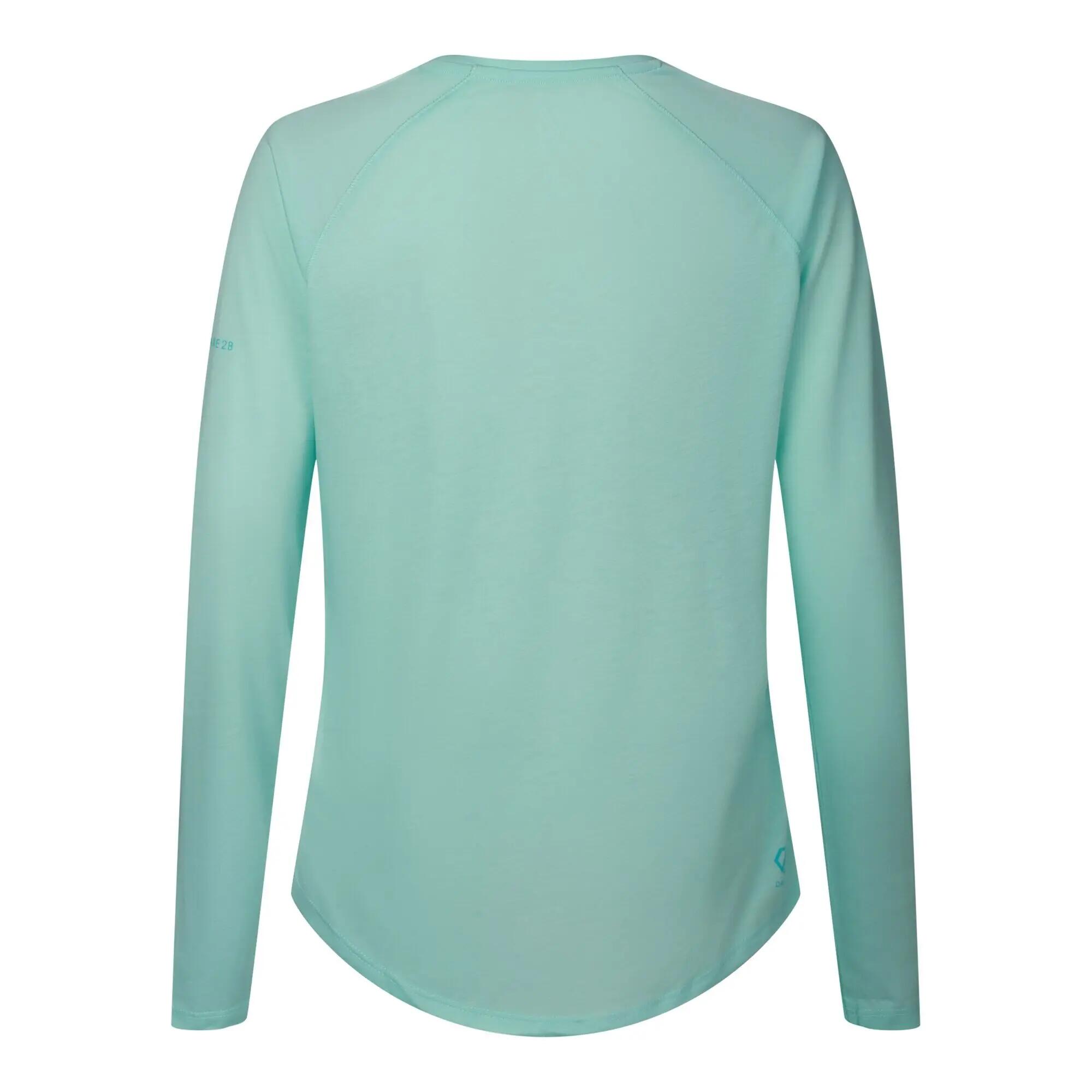Dames Serenity Tshirt met lange mouwen (Water Ballet) 2/7