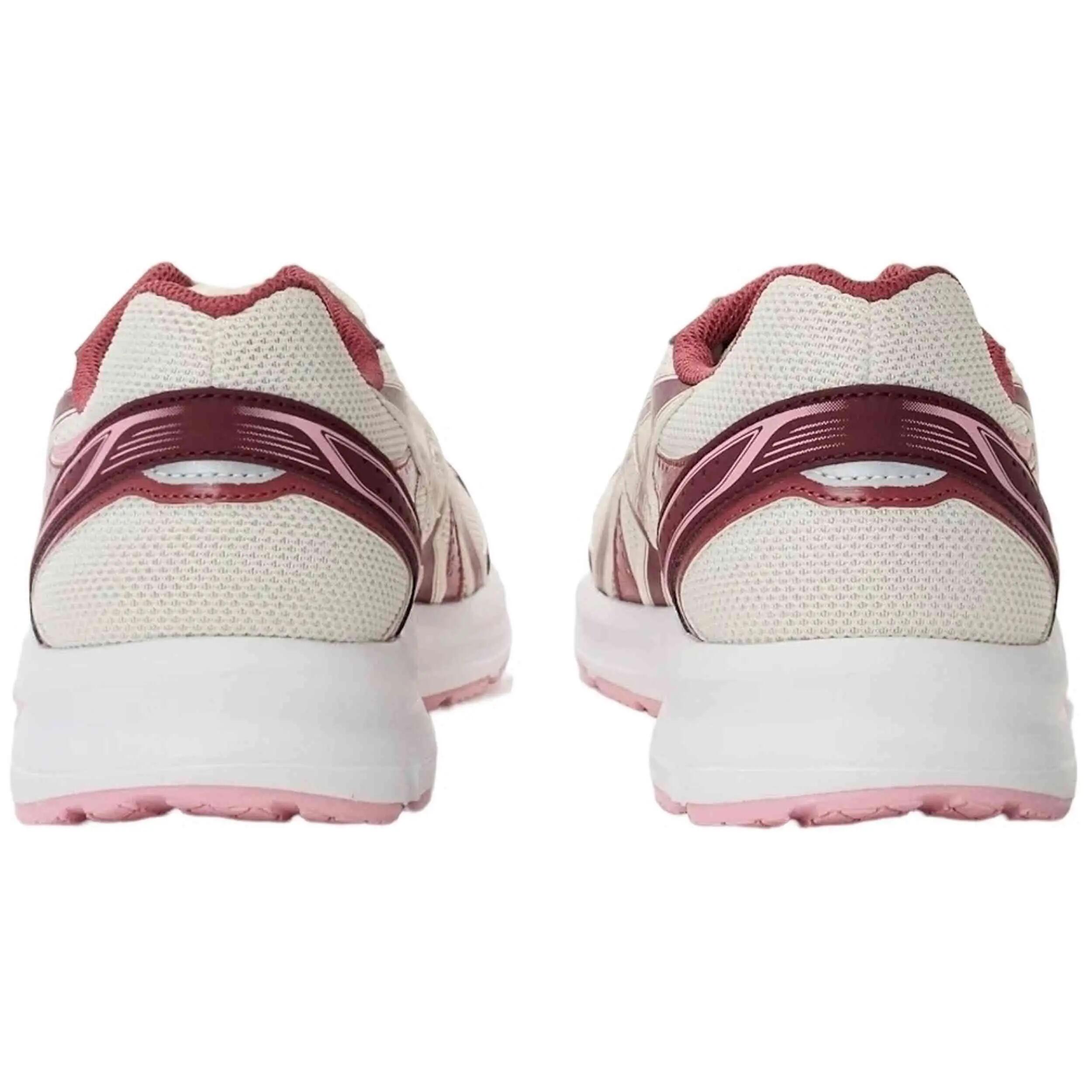 Turnschuhe Asics Modell JOG 100S "Cream/Maroon" für männer 3/5