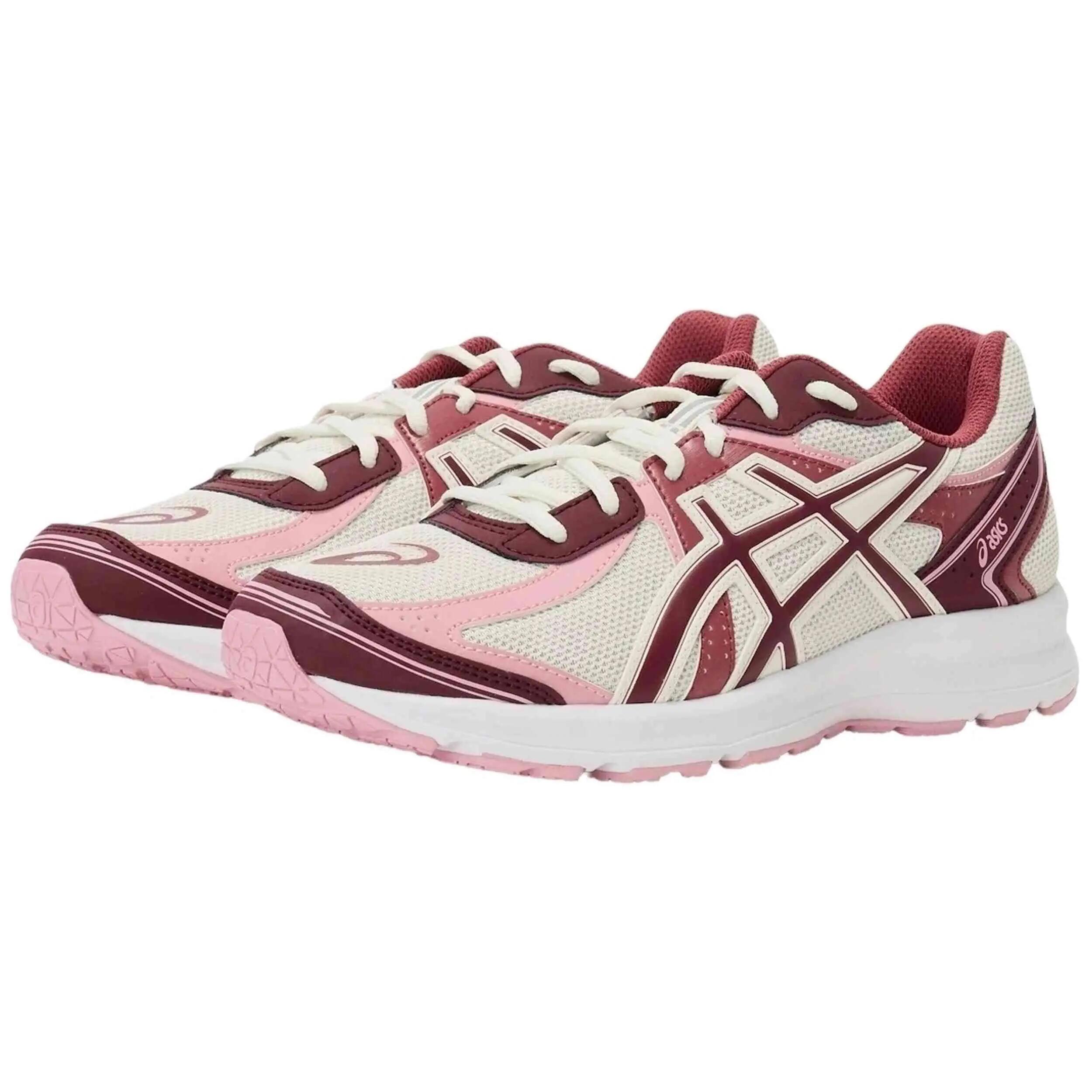 Turnschuhe Asics Modell JOG 100S "Cream/Maroon" für männer 2/5