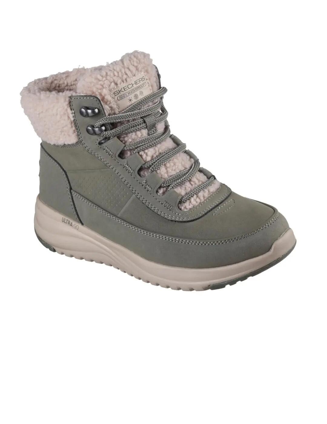 Stiefel für Damen Skechers On the go stellar Grün 3/5
