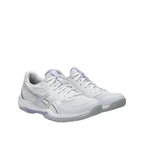 Zapatillas de voleibol ASICS GEL-Flare 12 Blancas/Plateadas