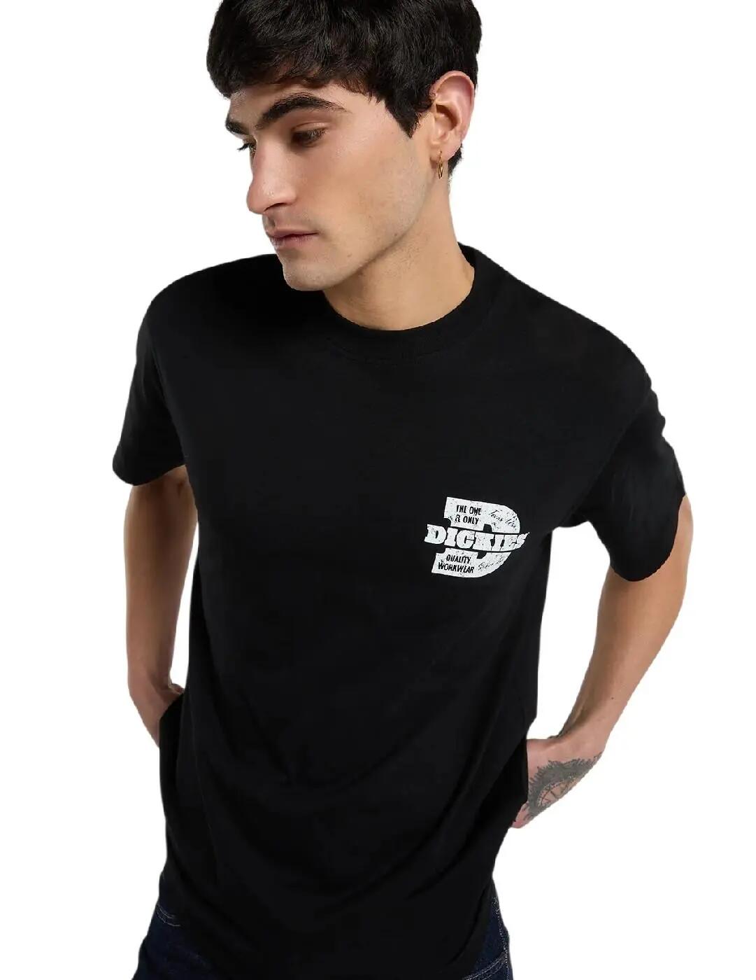 Maglietta uomo Dickies Minden nera. 5/5