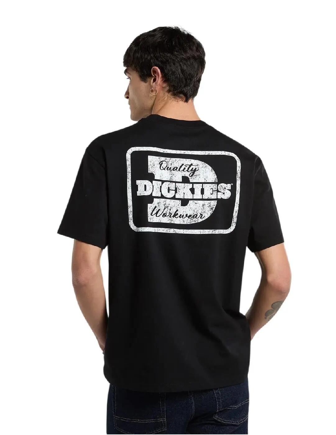 Maglietta uomo Dickies Minden nera. 4/5