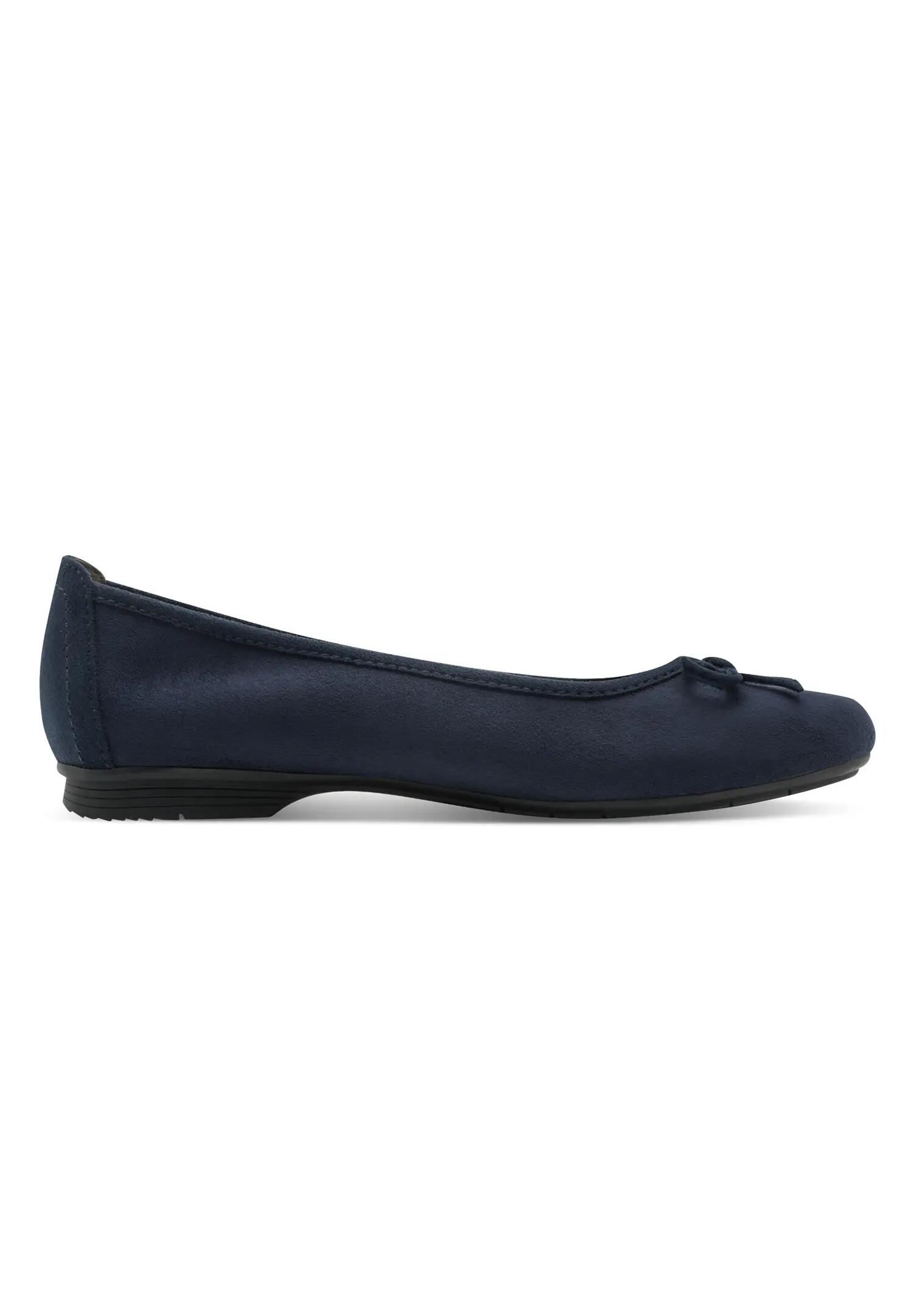 Jana Damen Ballerina 8-22164-41-805 Frauen Schuhe Dunkelblau 2/5