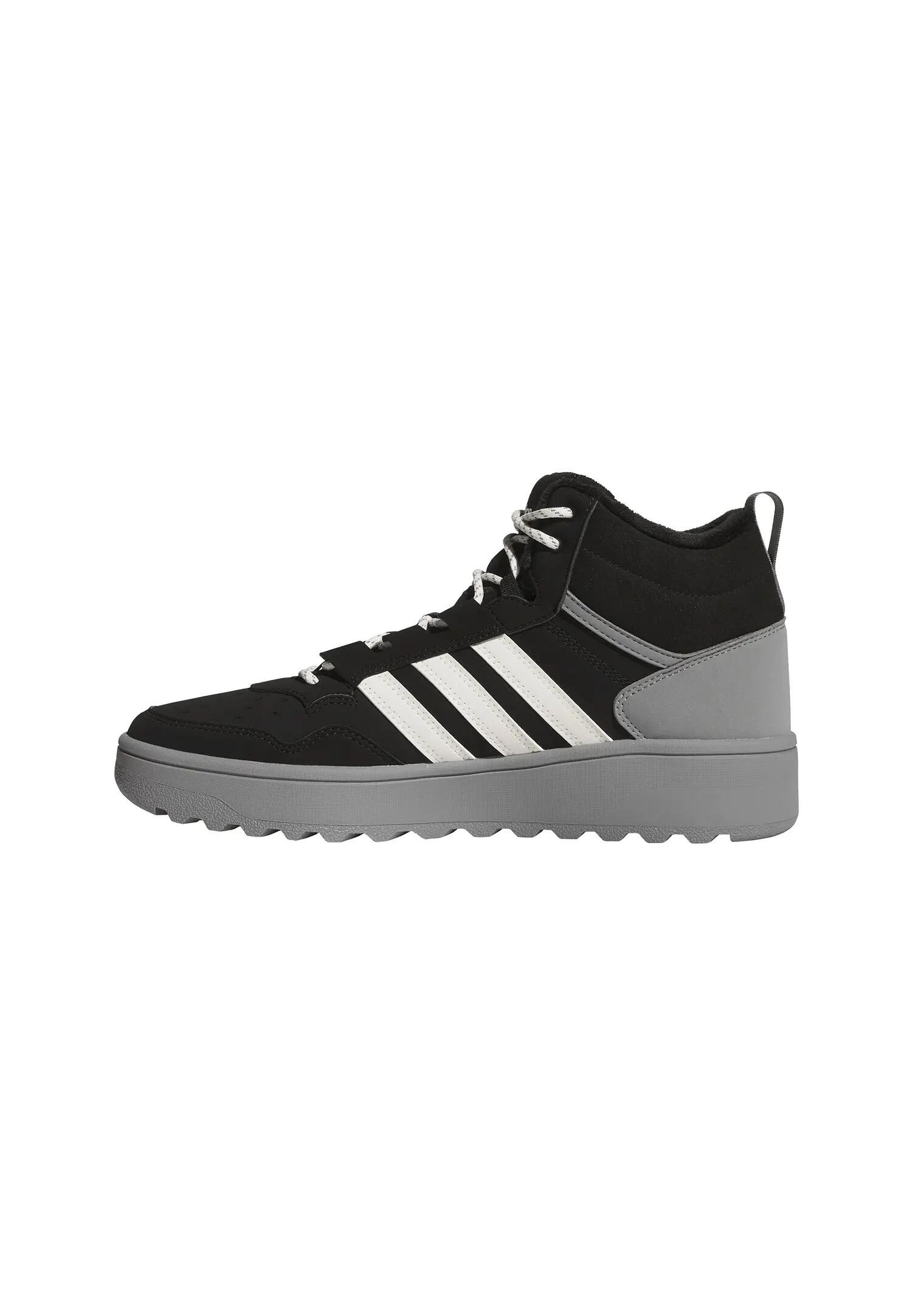 Adidas Unisex Hoops 4.0 Mid Winterized Sneaker KI6374 Black 3/7