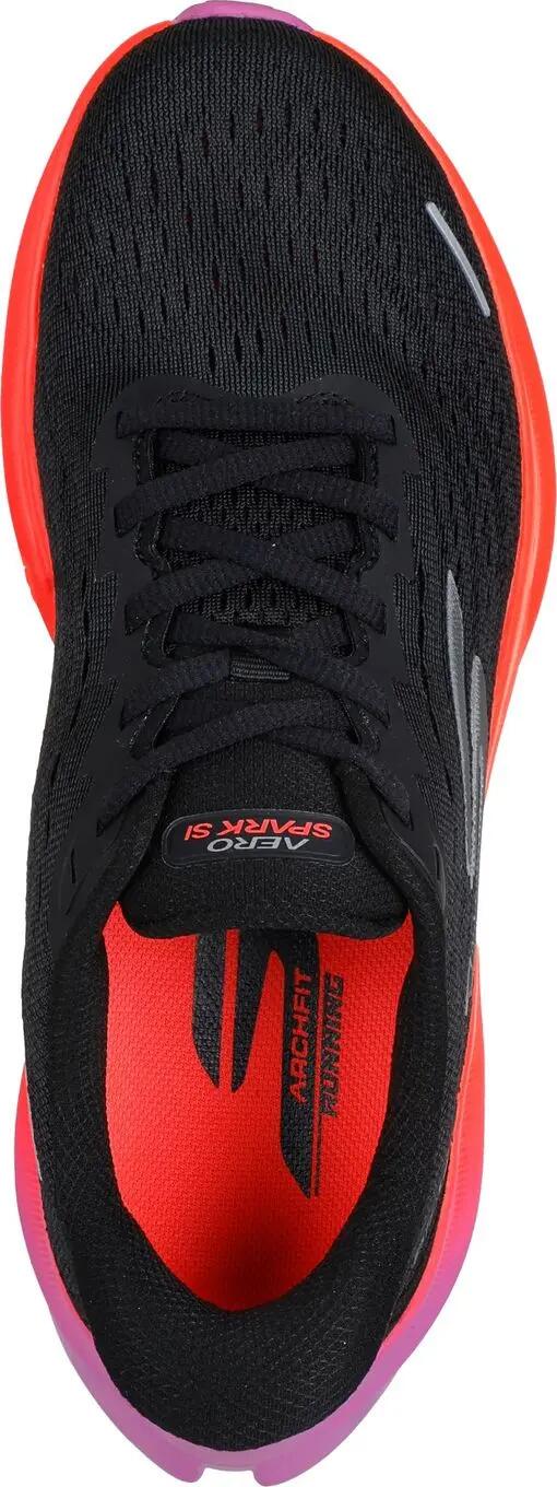 Zapatillas de running Skechers Slip-ins Aero Spark negro/morado/rosa para mujer 3/5