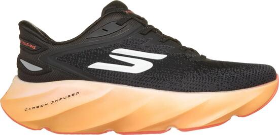 Chaussures Running Skechers Slip-ins Aero Burst Noir/Orange Homme