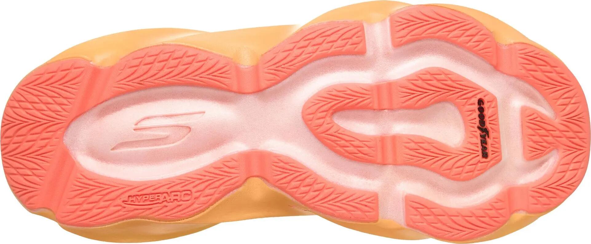 Ténis de corrida Skechers Slip-ins Aero Burst Preto/Laranja para homem 4/5