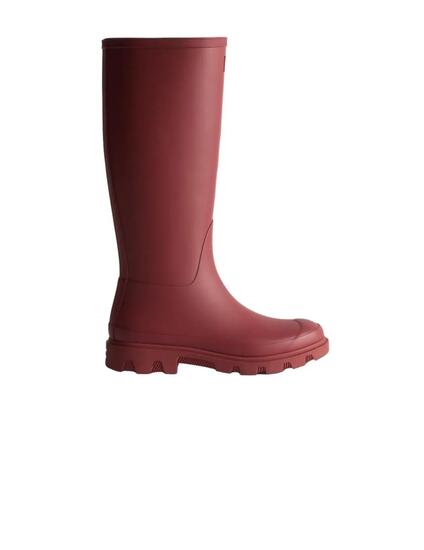 Botas para Mujer Hunter Downpour tall Granate