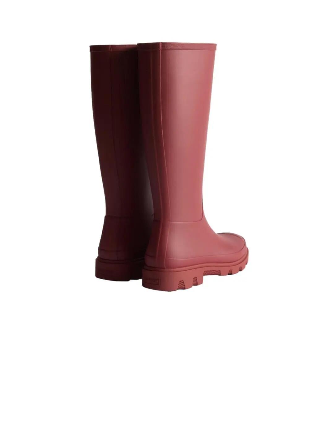 Bottes pour femme Hunter Downpour haute Grenat 3/4