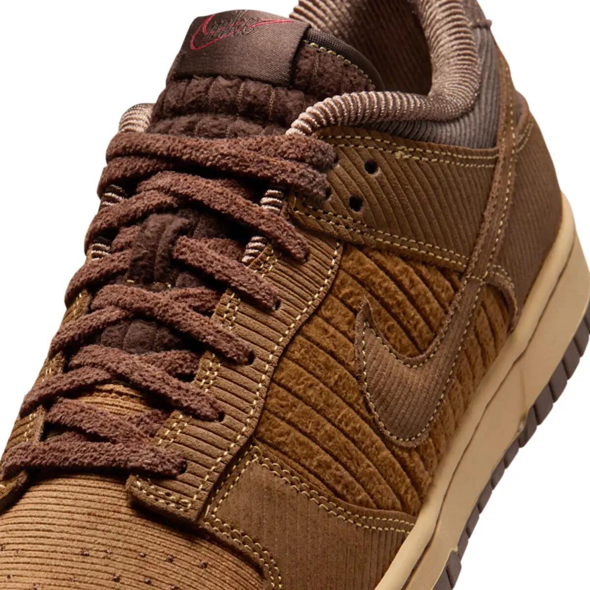 Buty Nike Dunk Low Retro Premium Aksamitne Brązowe Khaki 6/6