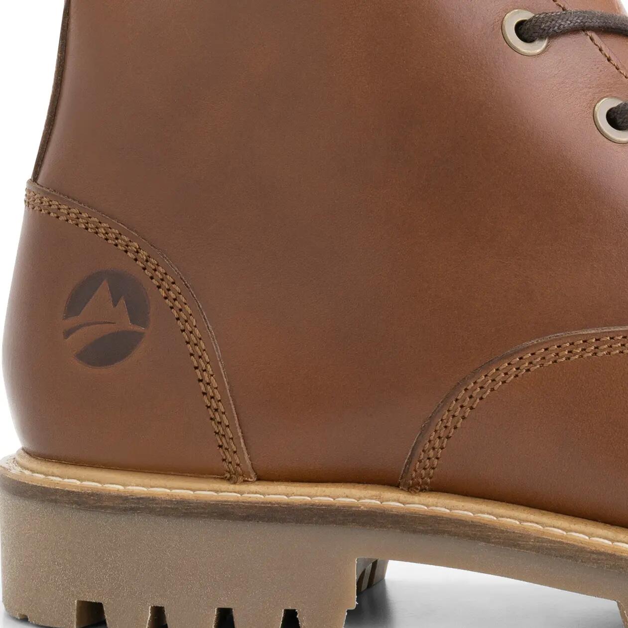 Trehuse Homme - Bottines à lacets - Cuir - Cognac 6/6
