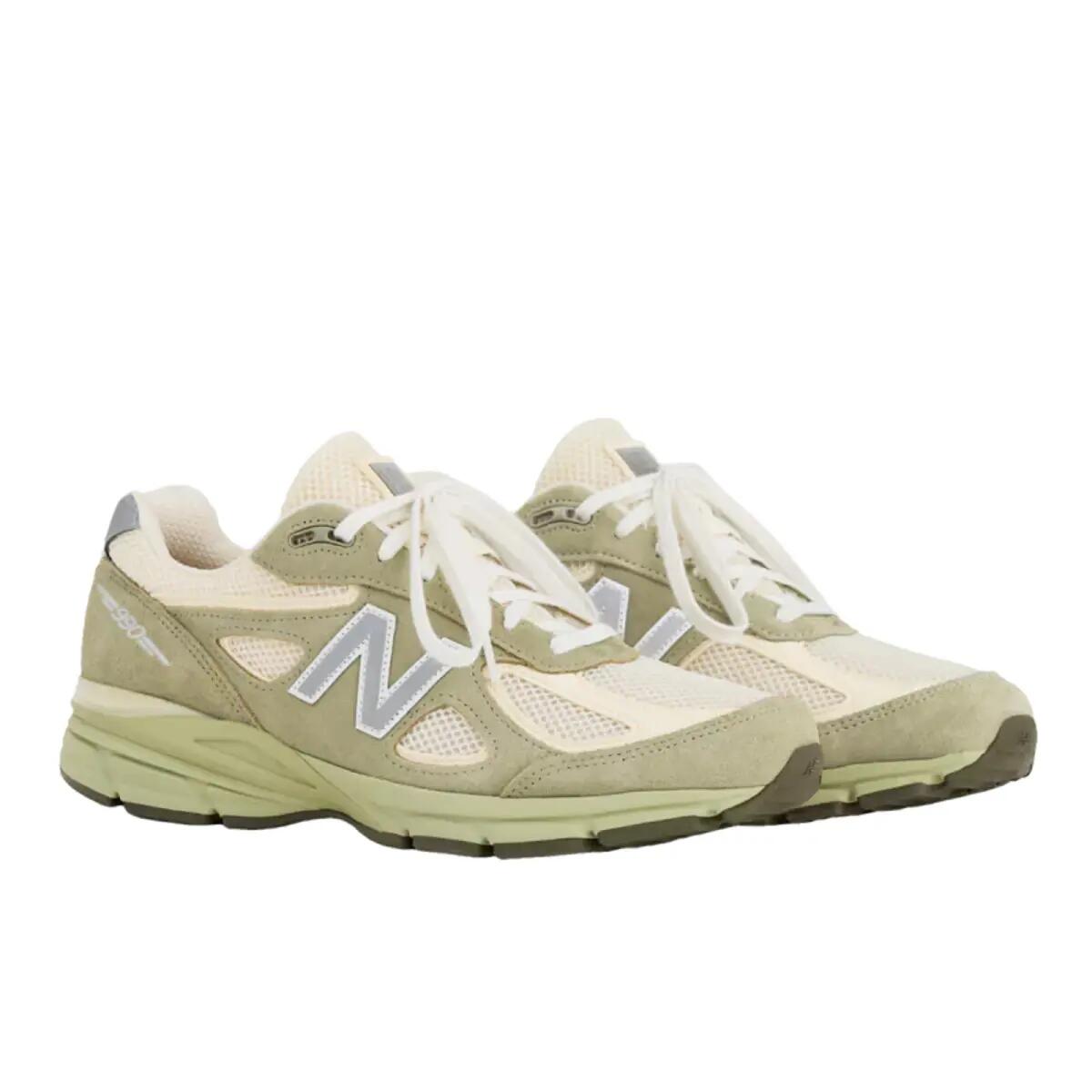 New Balance 990v4 MiUSA Olive Leaf 2/4