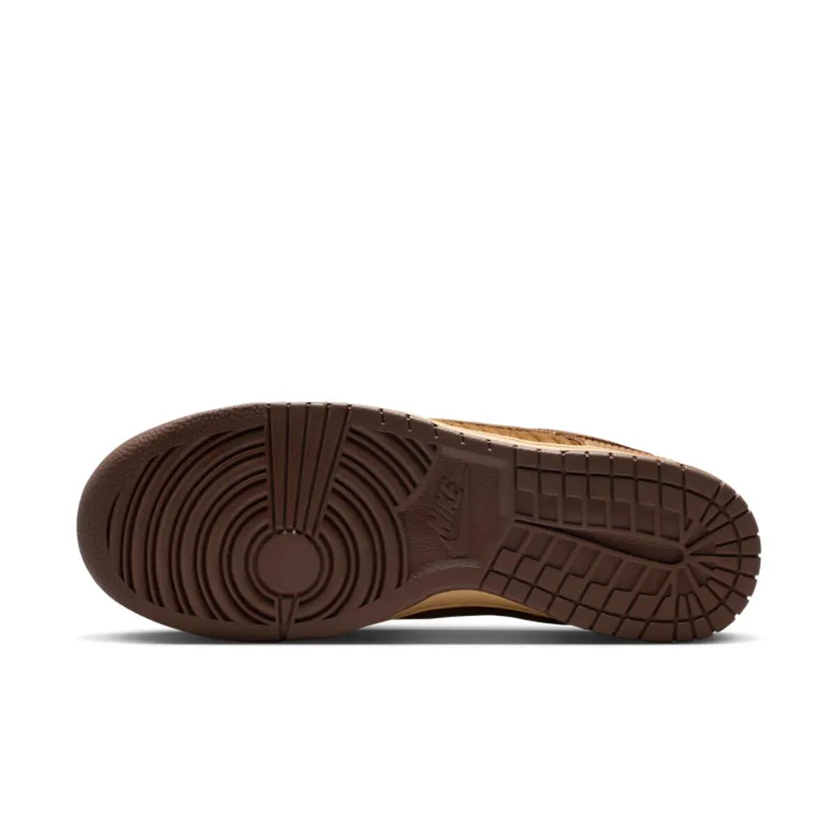 Buty Nike Dunk Low Retro Premium Aksamitne Brązowe Khaki 2/6