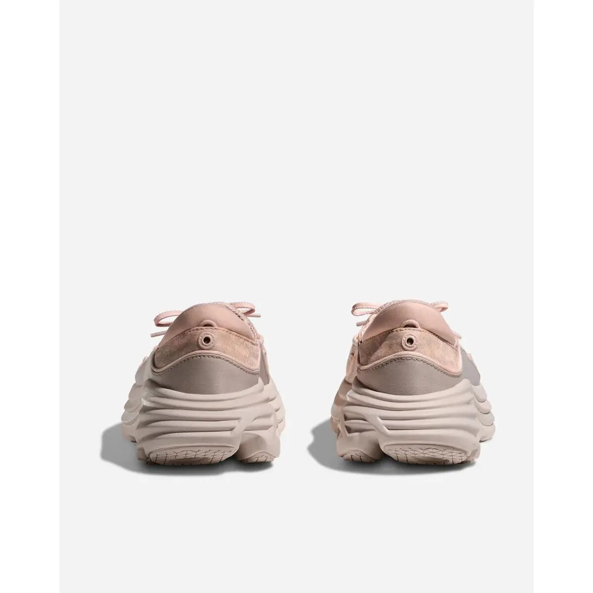 Hoka One One Bondi Mary Jane Beech Wood Stucco 4/6