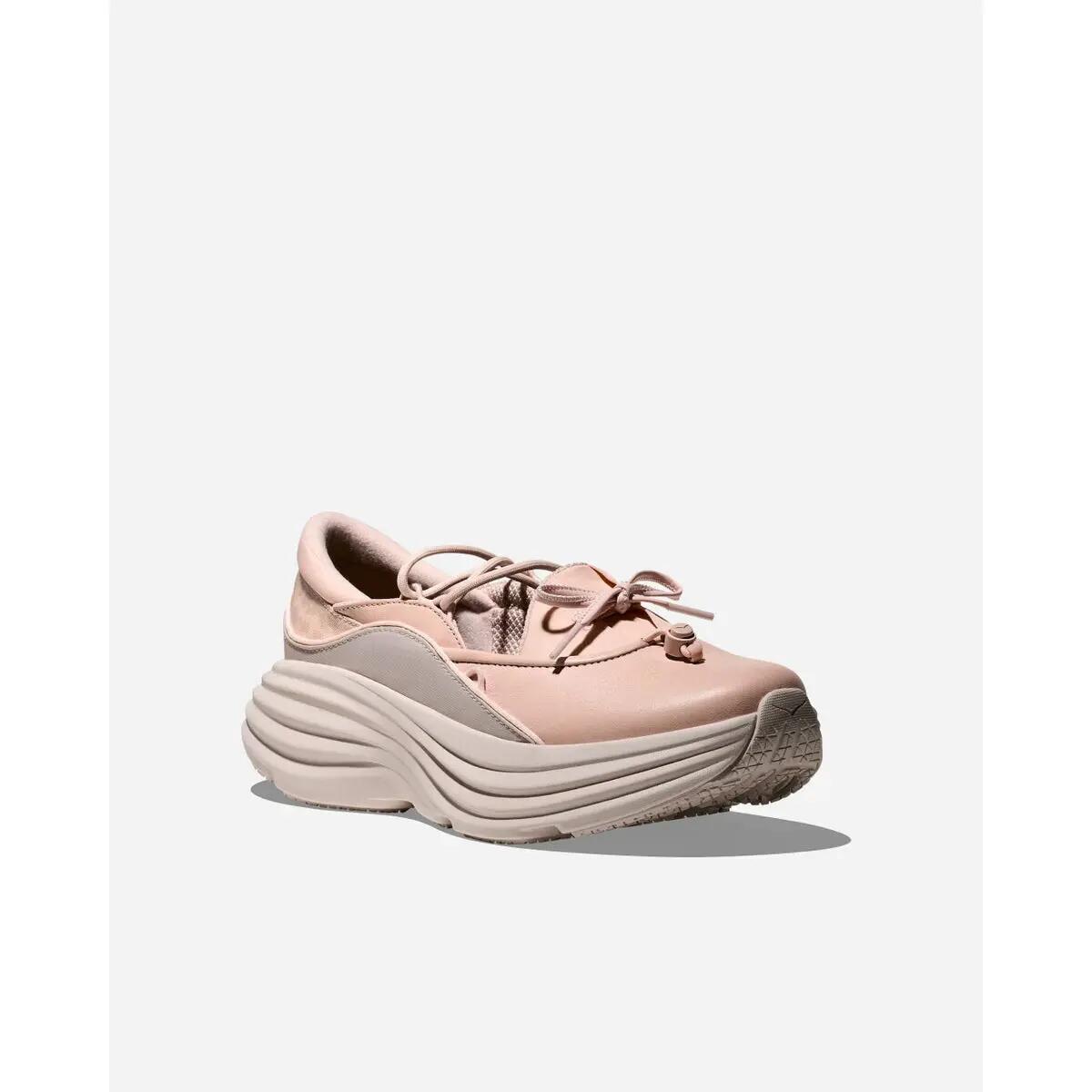 Hoka One One Bondi Mary Jane Beech Wood Stucco 3/6
