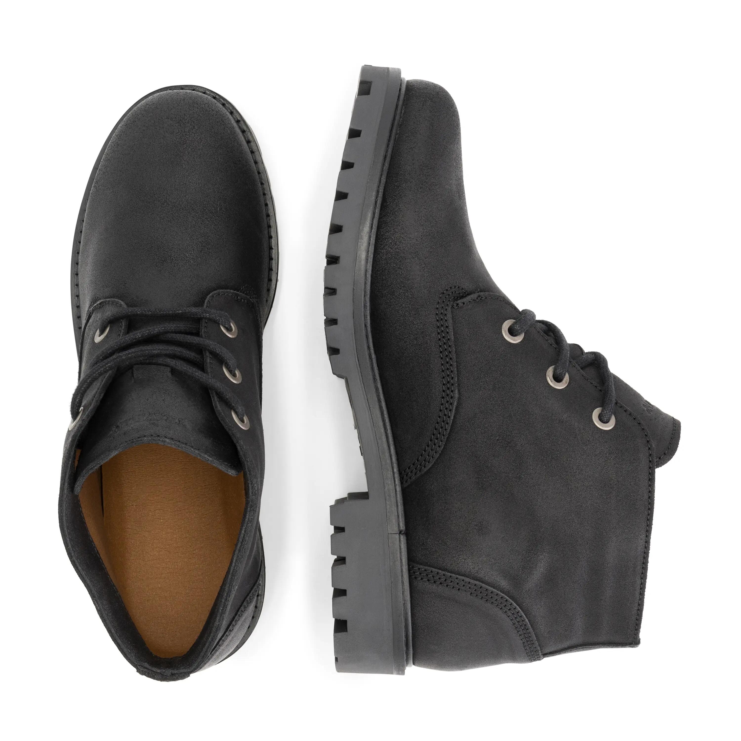 Thorning Homme - Bottines à lacets - Daim - Noir 4/6
