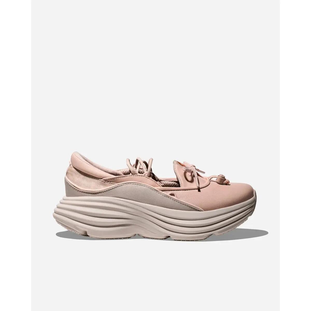 Hoka One One Bondi Mary Jane Beech Wood Stucco 2/6