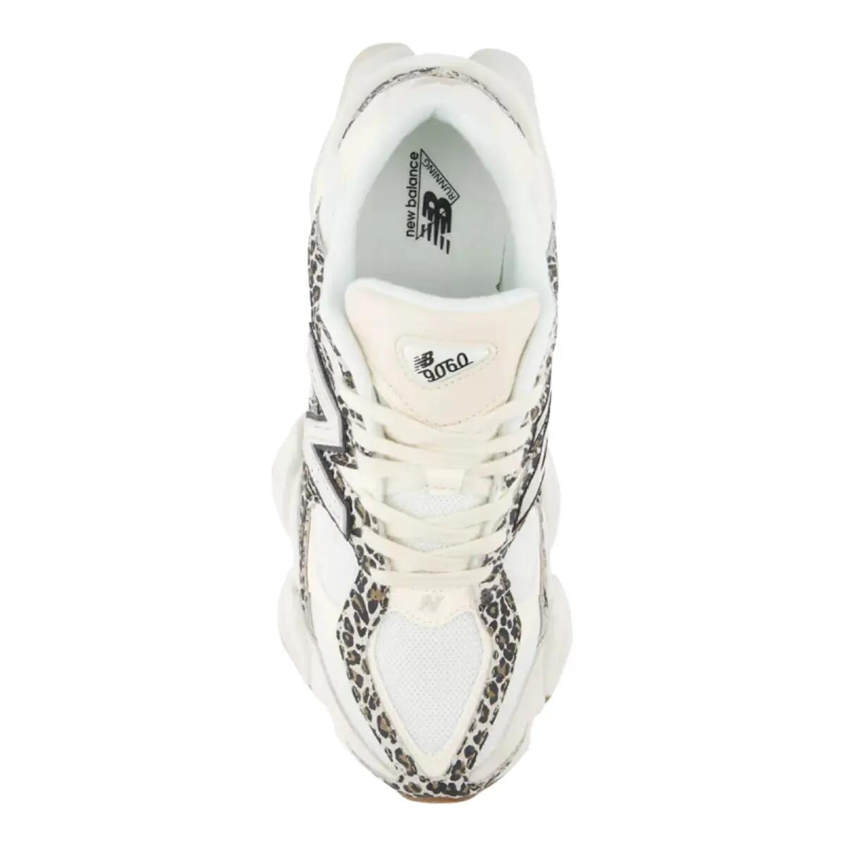 Scarpe New Balance 9060 Stampato Leopardo Beige Marrone 3/5