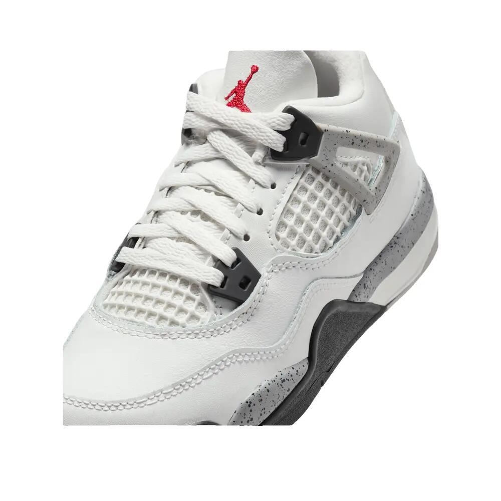 Chaussures Nike Air Jordan 4 Retro Blanc Cement 6/7