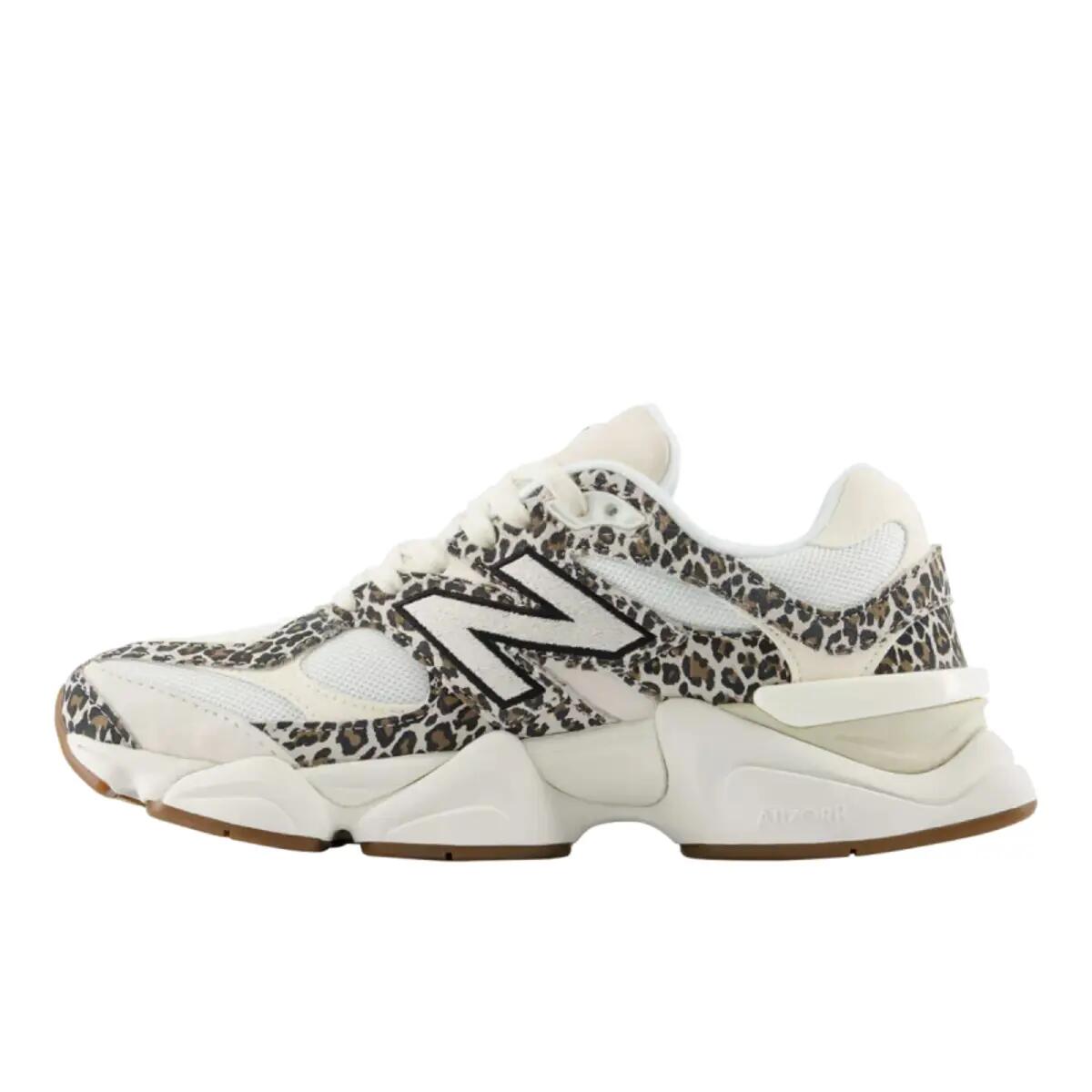 Scarpe New Balance 9060 Stampato Leopardo Beige Marrone 2/5
