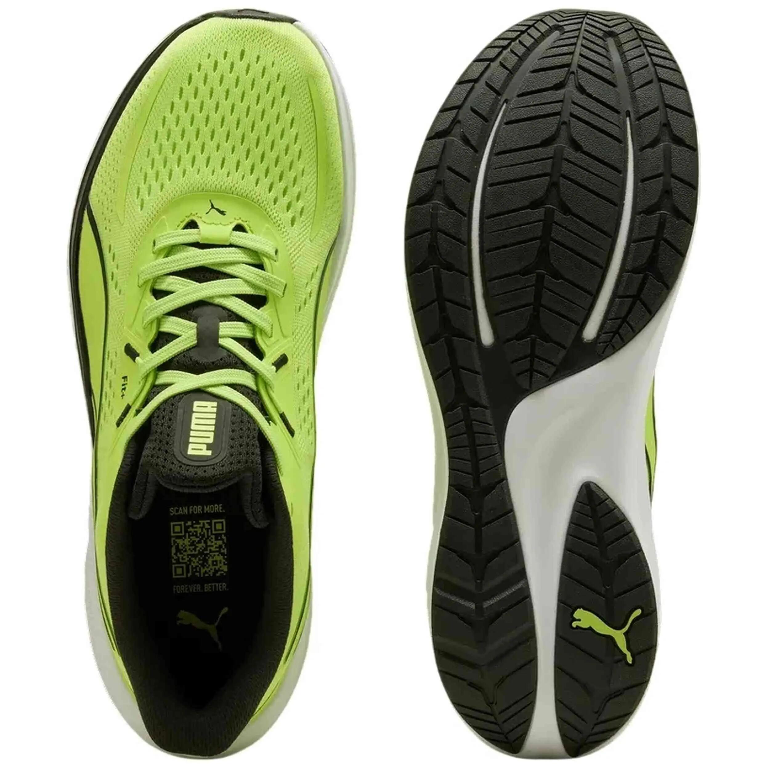 Hardloopschoenen Puma model Skyrocket Lite 2 "Sunny Lime" voor mannen 3/5