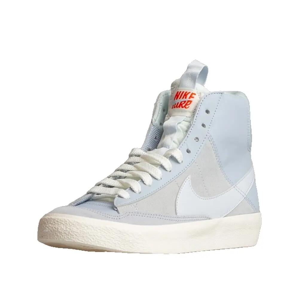 Zapatillas Nike Blazer Mid 77 Dance Azul/Beige 3/8