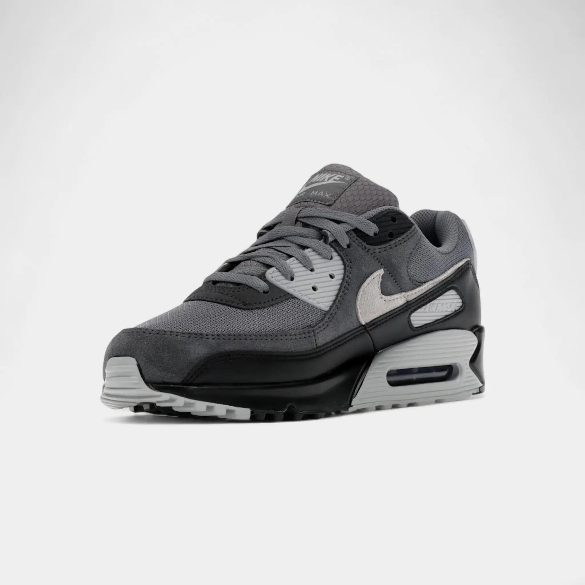 Nike Air Max 90 Smoke Grey Black Photon Dust 3/4