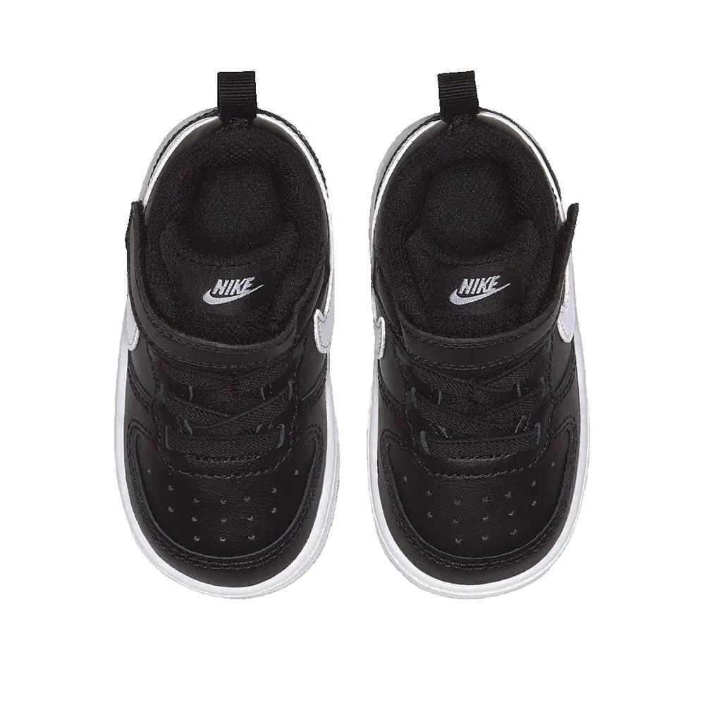 Zapatos Nike Court Borough Low 2 Negro/Blanco 2/3
