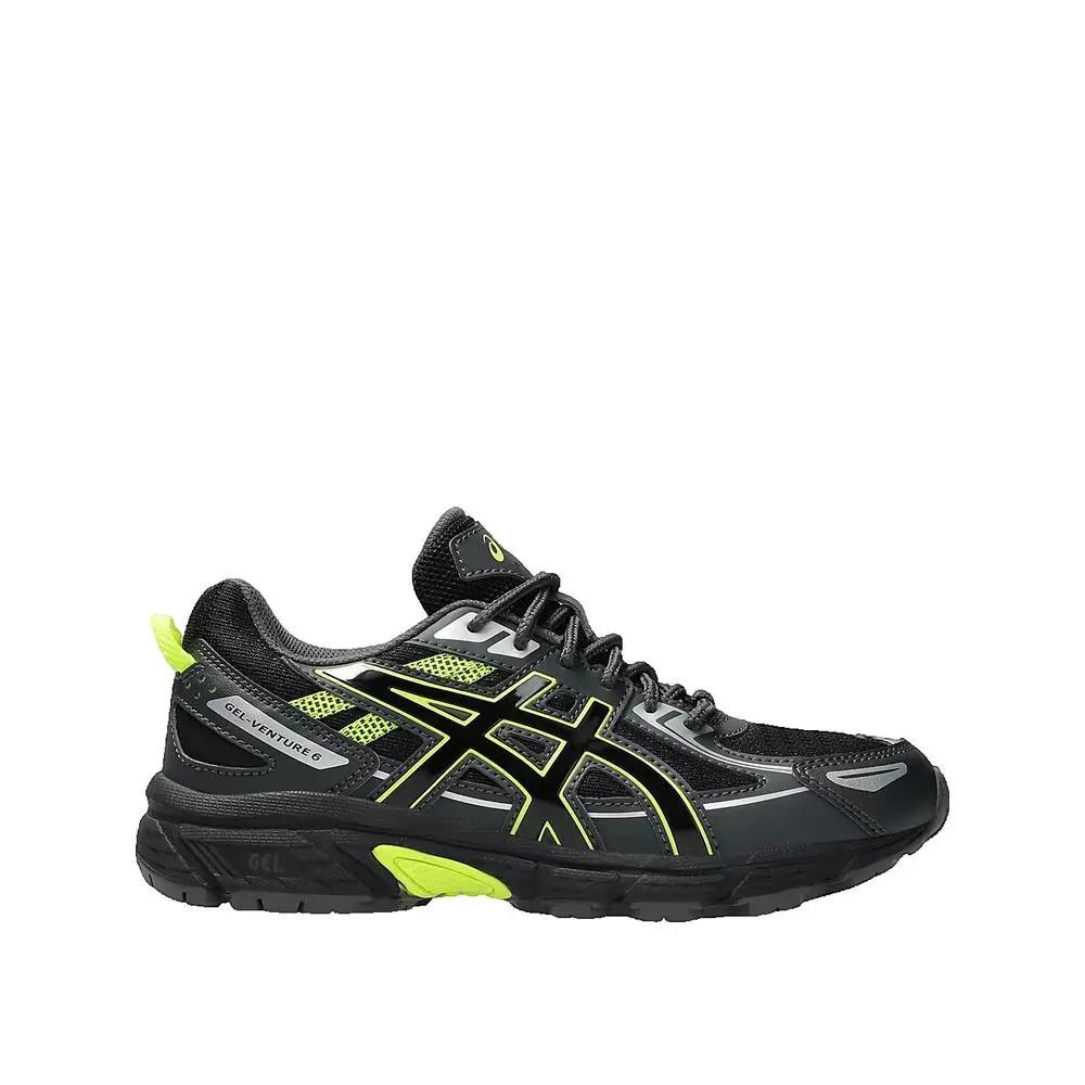 Chaussures de trail ASICS Gel-Venture 6 GS Noir/Jaune 1/3