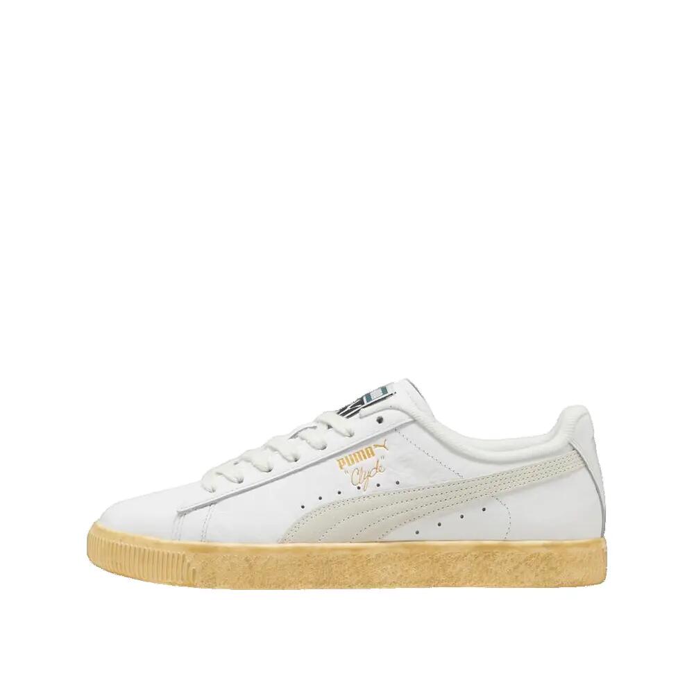 Chaussures PUMA Clyde Vintage Blanc 3/3