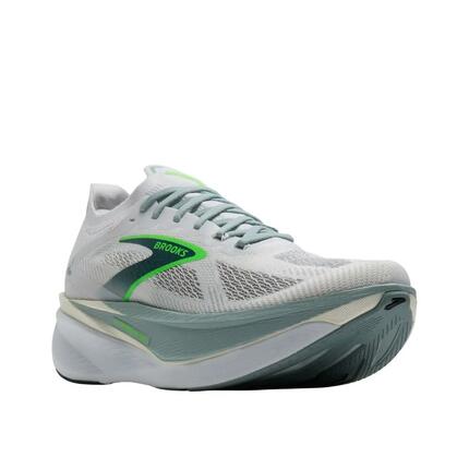 Chaussures de course Brooks Hyperion Max 3 Blanc/Gris Mist/Vert