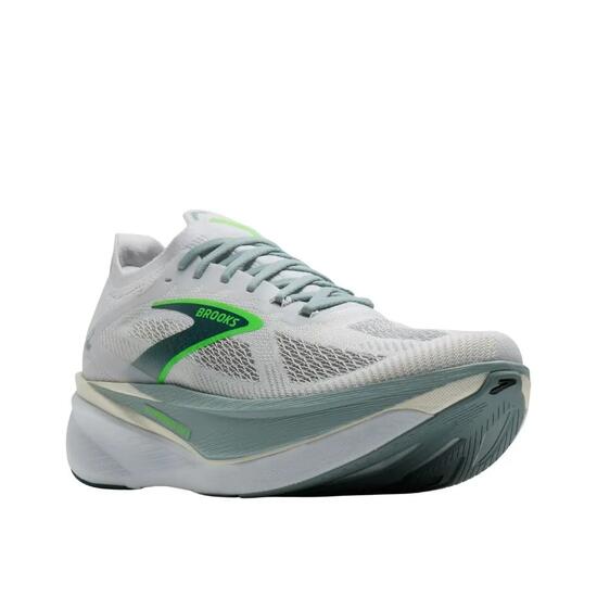 Chaussures de course Brooks Hyperion Max 3 Blanc/Gris Mist/Vert