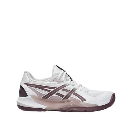 Chaussures de handball ASICS Powerbreak FF Blanche/Mauve poussiéreuse