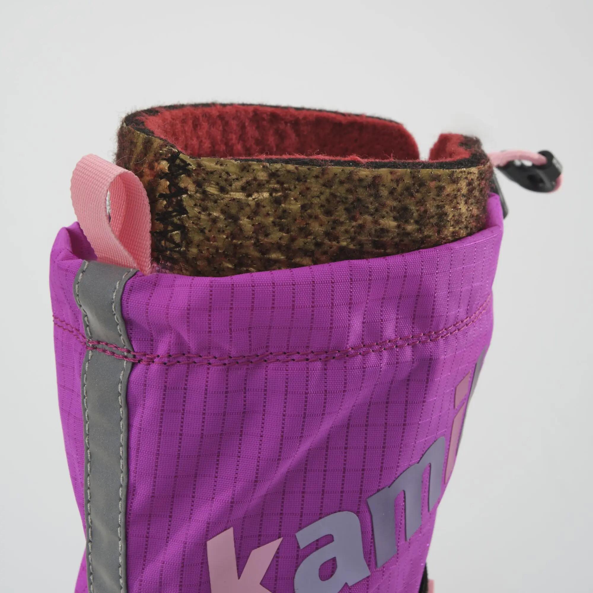 Enfants WATERBUG5 Bottes d'hiver Gris Rose/fuchsia 8/8